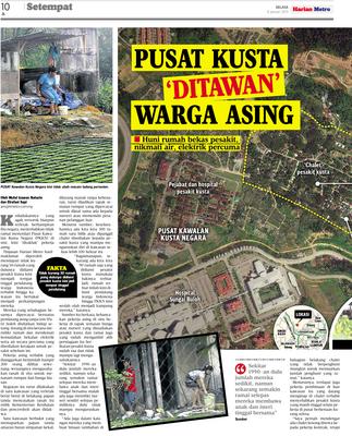 Pusat Kusta Ditawan Warga Asing Klik