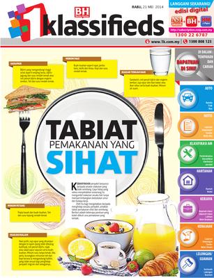 Tabiat pemakanan yang sihat  KLiK