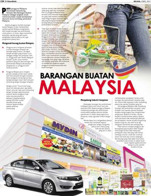 Barangan buatan Malaysia  KLiK