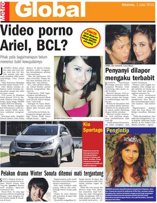 Video Xxx Bunga Citra Lestari - Video porno Ariel, BCL? | KLiK