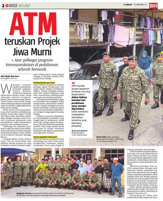 Atm Teruskan Projek Jiwa Murni Klik