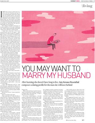 Husband marry my I ignored