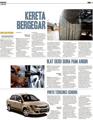 Pintu terkunci sendiri  KLiK