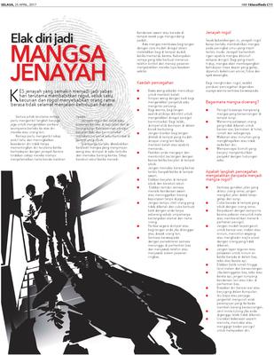 Elak Diri Jadi Mangsa Jenayah Klik