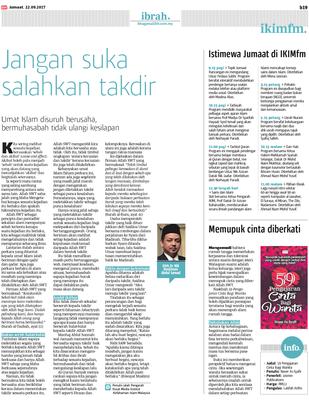 Jangan salahkan takdir