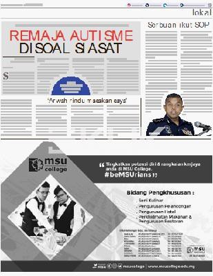 Remaja Autisme Disoal Siasat Klik