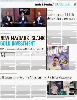 Maybank gold investment account