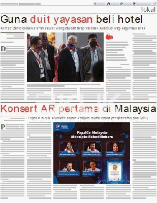 Konsert AR pertama di Malaysia  KLiK