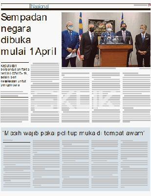 Sempadan negara dibuka