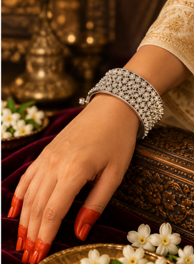 Heritage Bangles — silver filigree, handmade in Cuttack, Odisha