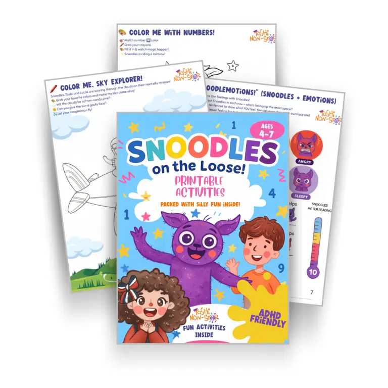 Snoodles on the Loose Printable Activities