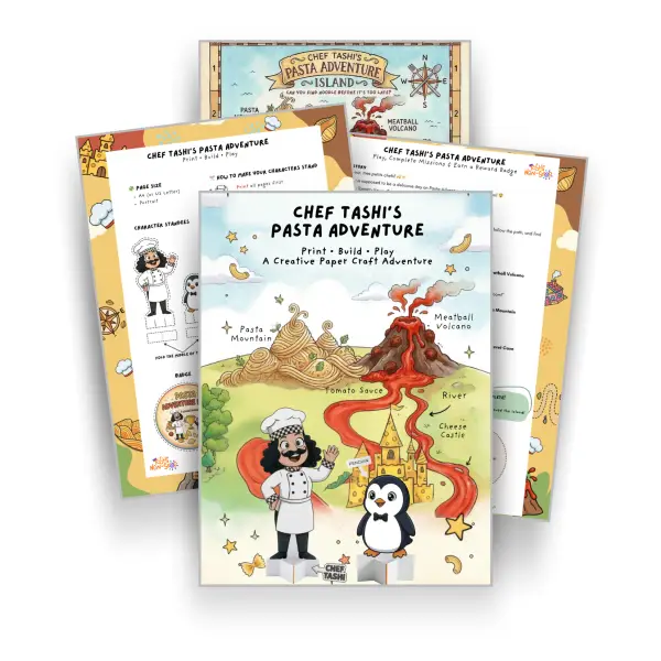 Chef Tashi’s Pasta Adventure Map