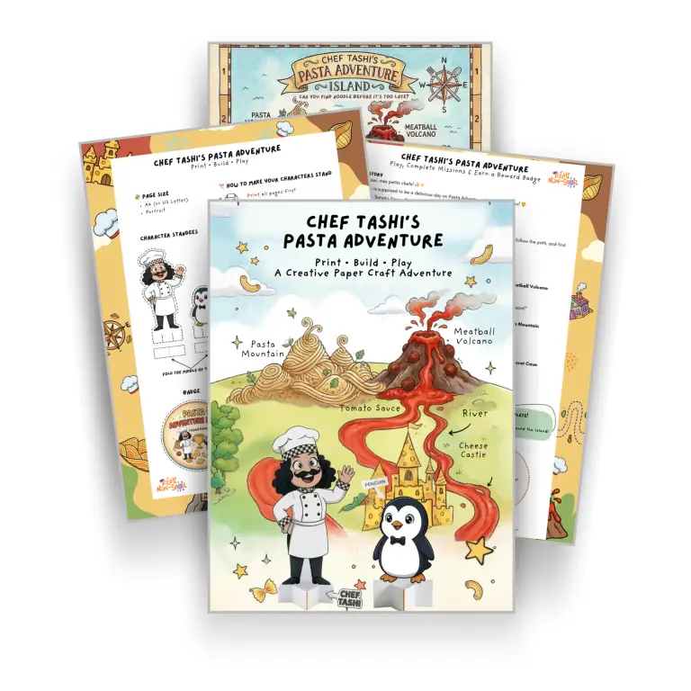Chef Tashi’s Pasta Adventure Map