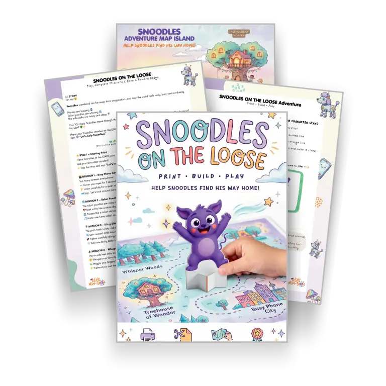 Snoodles Adventure Map