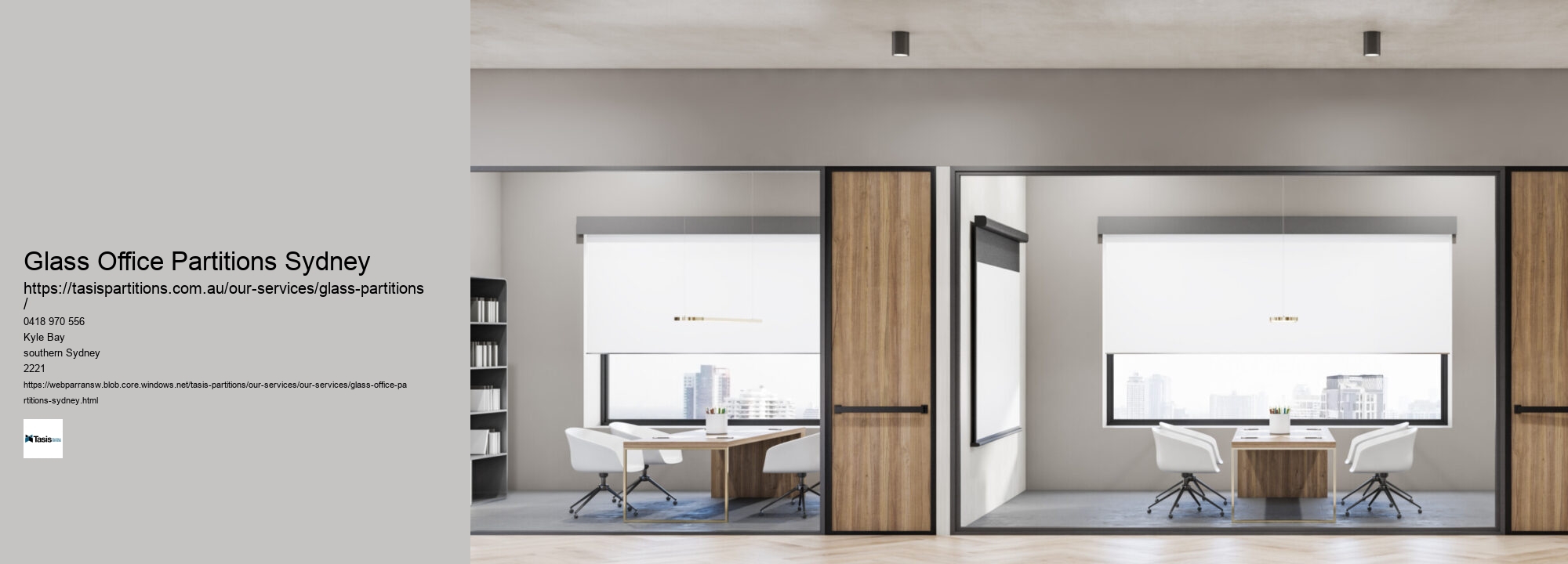 Glass Office Partitions Sydney