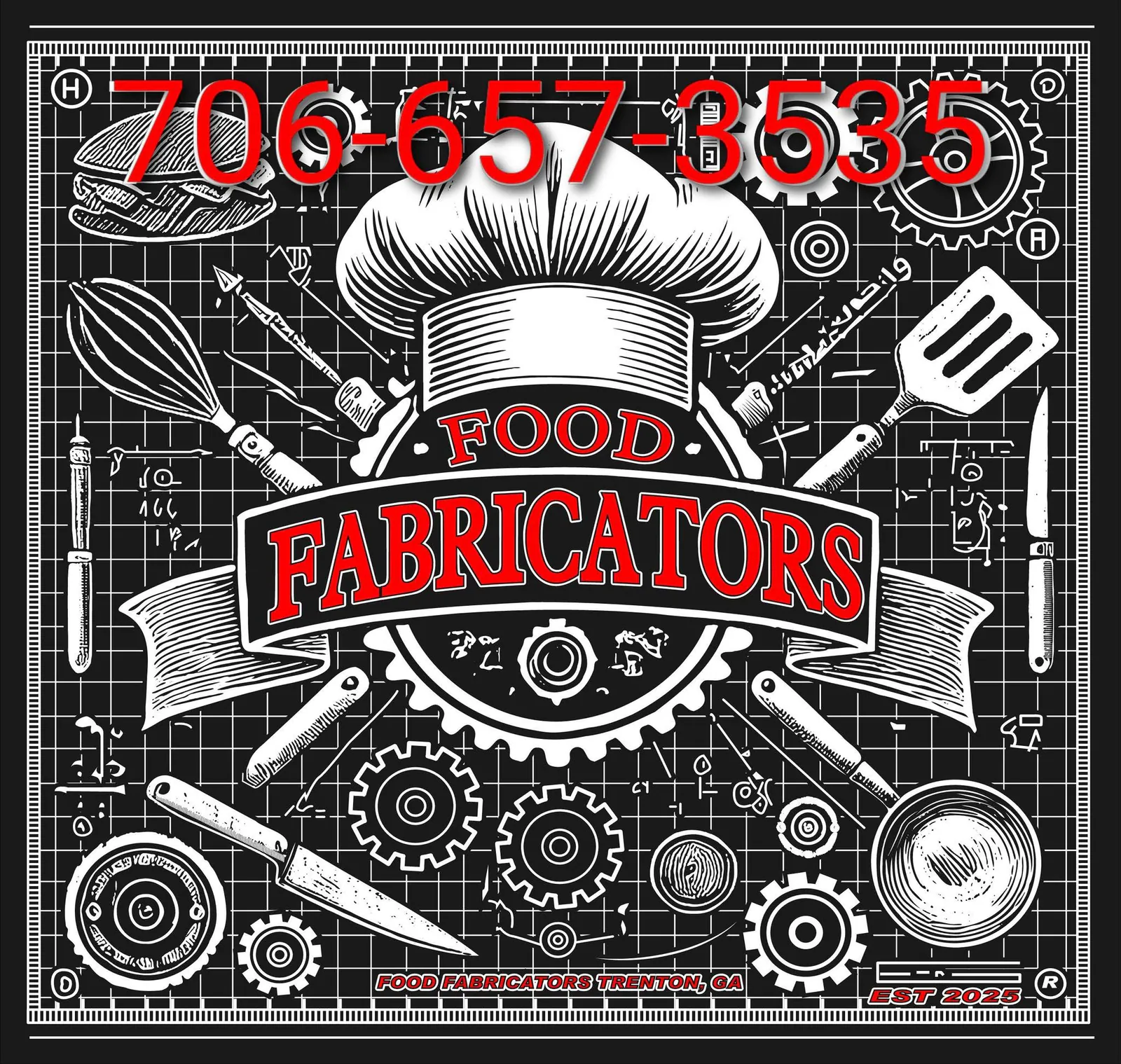 Food Fabricators food truck in Trenton, GA