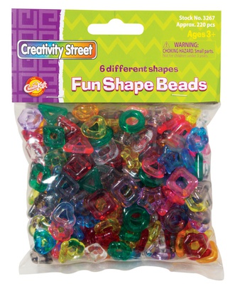 Creativity Street® Stringing Ring Beads 220 pc