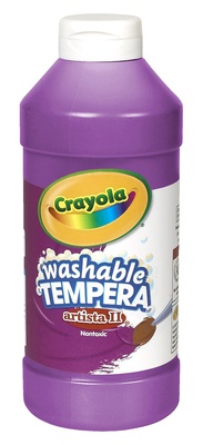 CRAYOLA WASHABLE TEMPERA PAINT VIOLET