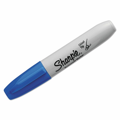 Sharpie® Chisel Tip Permanent Marker, Blue