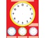 WRITE ON WIPE OFF CLOCK CHART