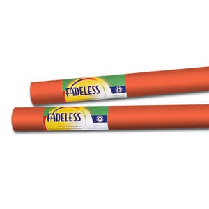 FADELESS PAPER ORANGE 48 X 50'