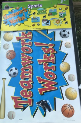 SPORTS BULLETIN BOARD SET