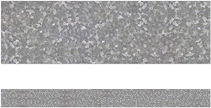 Galvanized Metal Straight Border - TCR8637