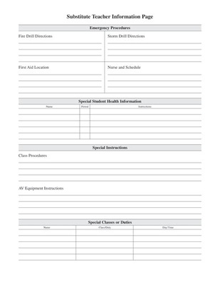 Class Record Book, 8 Subject, 9 weeks (910-8LGN)