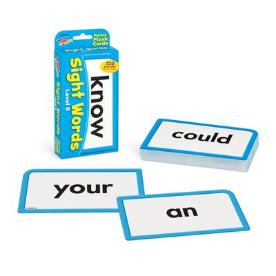 SIGHT WORDS LEVEL B POCKET FLASH CARDS