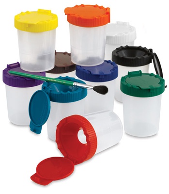 PAINT POTS ASSORTED COLORS