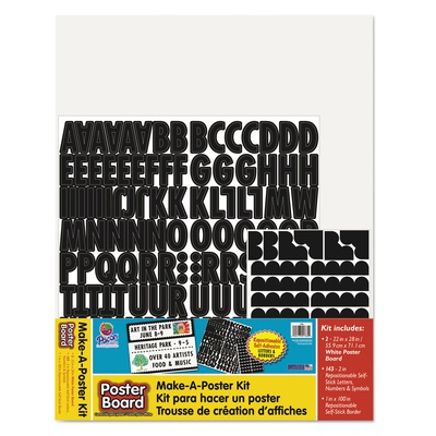 PACON POSTER BOARD MAKE-A-POSTER KIT