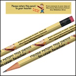 Wooden Pencils - "Please Return"