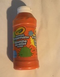 CRAYOLA WASHABLE FINGER PAINT ORANGE