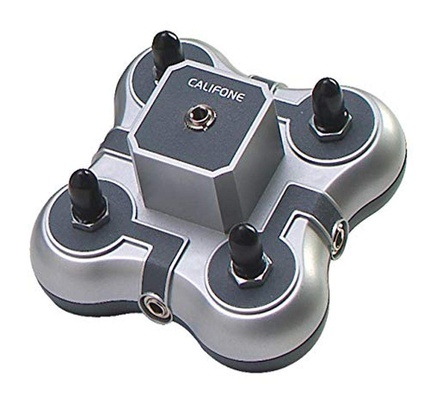 Califone 1114AVPS 4-Position Mini Stereo Jackbox