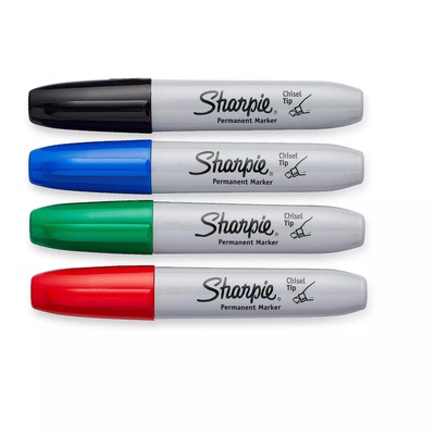Sharpie Permanent Markers Chisel Point 38254PP