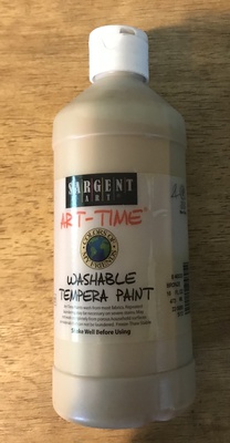 SARGENT ART ART-TIME WASHABLE TEMPERA PAINT BRONZE 16OZ