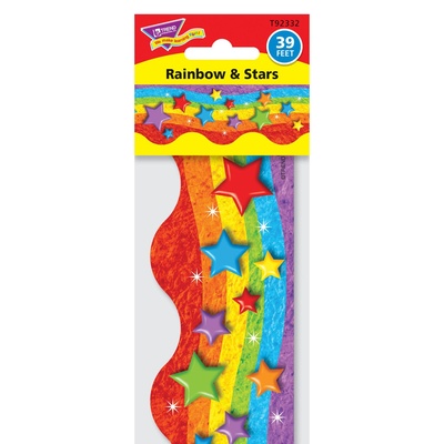 RAINBOWS AND STARS TERRIFIC TRIMMER