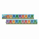 NUMBER TRAIN FLOOR PUZZLE 20 PIECES