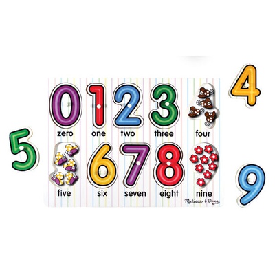 LIFT AND SEE PEG PUZZLE NUMBERS