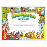 KINDERGARTEN CERTIFICATE