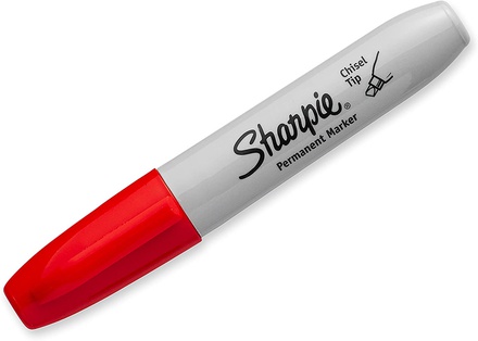 Sharpie® Chisel Tip Permanent Marker, Red