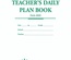 Teachers Daily Plan Book (4222)