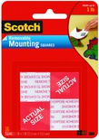 SCOTCH REMOVABLE MOUNTING SQUARE