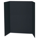 PACON TRI-FOLD PRESENTATION BOARD BLACK