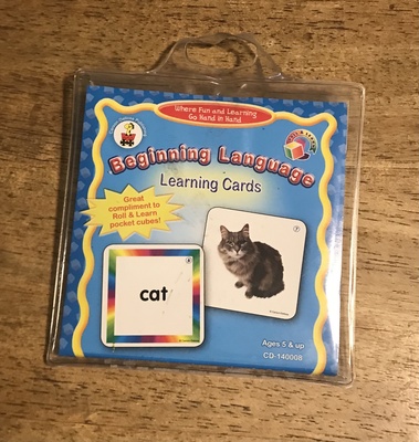 BEGINNING LANGUAGE LEARNING CARDS