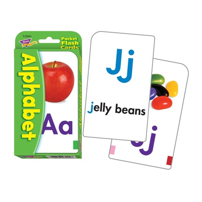 ALPHABET POCKET FLASH CARDS