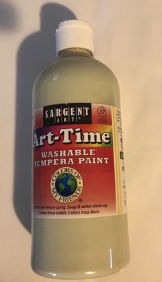 SARGENT ART ART-TIME WASHABLE PAINT BEIGE 16OZ