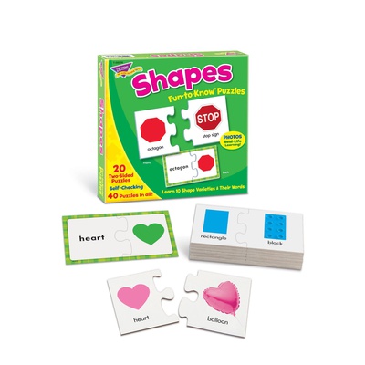 Shapes Fun-to-Know Puzzles