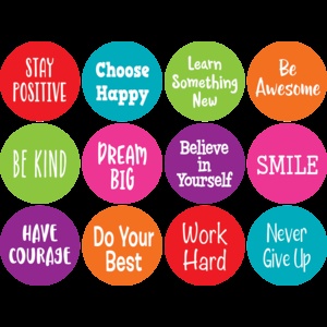 SPOT ON CARPET MARKERS POSITIVE SAYINGS