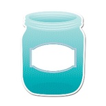 TURQUOISE MASON JAR